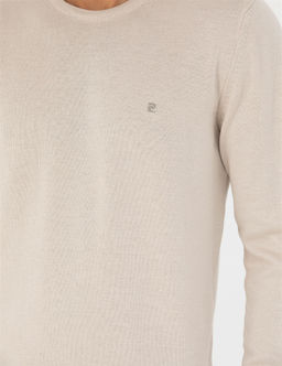 Kum Melanj Slim Fit Bisiklet Yaka Basic Triko Kazak - Pierre cardin фото 7