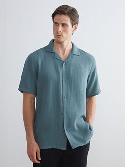 Standart Fit K?sa Kollu Erkek G?mlek