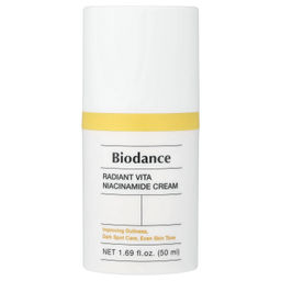 Biodance Radiant Vita Niacinamide Cream, 50ml - Осветляющий крем с 5% ниацинамидом для сияния кожи