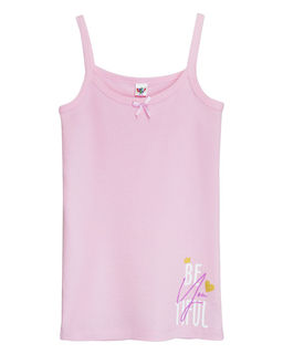 Майка для девочки на бретелях 21174 с.лиловый 89 Lets go - Let's go фото 3