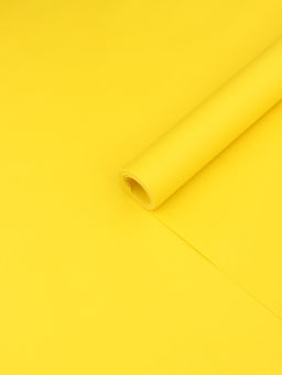 Бумага упаковочная крафт, двусторонняя, желтый, 0.68×10±5% м