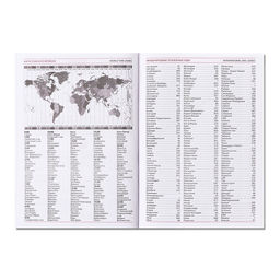 Ежедневник недатированный А5, 160 листов «Небраска», бордовый