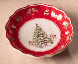 БЛЮДО LEFARD С НОВЫМ ГОДОМ! 16Х3,5 СМ КРАСНОЕ  фото 6