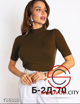 Водолазка с коротким рукавом - Bruno фото 6