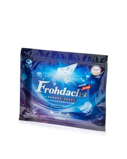 Frohdachs Средство для стирки в листах Double Action, 15 листов