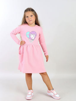 CRB wear / CWKG 63968-27-423 Платье для девочки ,розовый