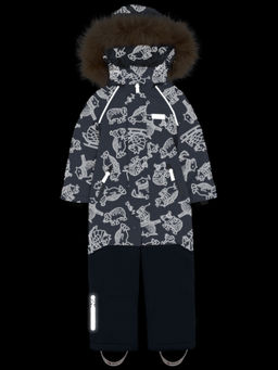 Комбинезон 8з1924 хаки/черный - Nikastyle фото 19