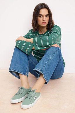 Mint Ba_c_kl_ D_z Taban Kad_n Spor Ayakkab_ TAKSS25SN00039