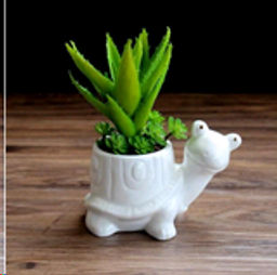 Кашпо Черепаха 14х8х8 см / XN017 /уп 72/ - Галеонтрейд фото 2