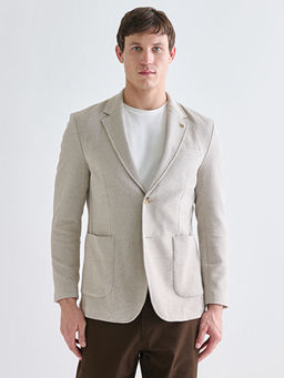 Standart Kal?p Erkek Blazer Ceket