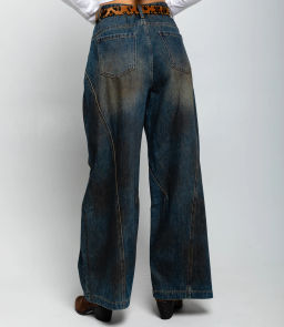 Джинсы #КТ31110, синий - Dommod фото 4