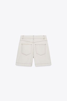 Z1975 DENIM MOM FIT BERMUDA SHORTS - Zara фото 11