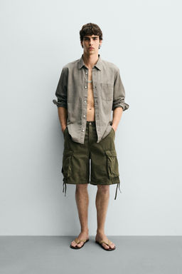 BERMUDA CARGO RELAXED FIT / Khaki