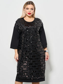 Платье 0125-8а чёрный кристалл - Aquarell фото 28