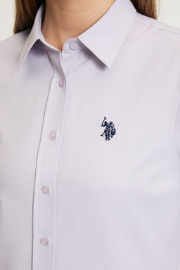 Kad_n Lila Uzun Kollu Basic G_mlek - U.s. polo assn фото 6