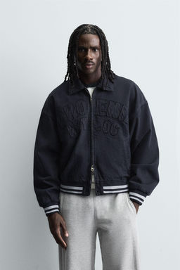 BOMBER JACKET WITH PATCHES - Zara фото 2