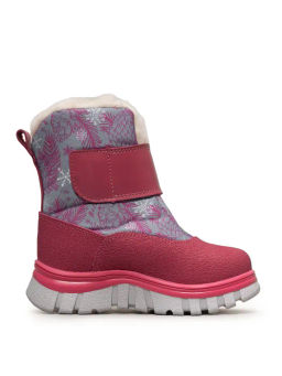 BO-328(2) Ботинки цвет розовый (шерсть) - Bottilini фото 4