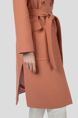 Пальто женское демисезонное (пояс) - El podio фото 10