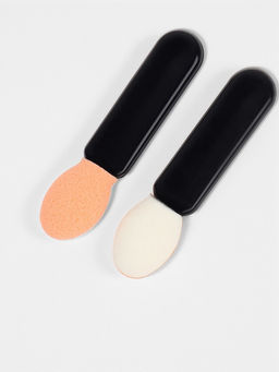 Набор аппликаторов для теней, 5 шт., 3.8 см, чёрный