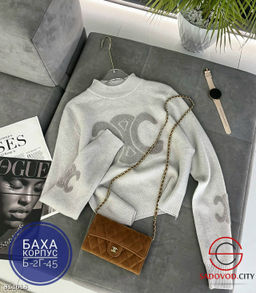 Свитер женский с рисунком - Bruno фото 7