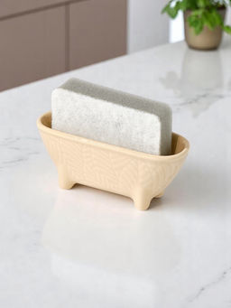 Подставка для губки Magistro Crotone, бежевая