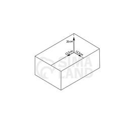 Кашпо деревянное 141426 см Фонарь Хай-тек Прованс, серый графит - Дарим красиво фото 5