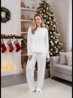 Костюм женский Флам с вискозой-1 Белый - Modamica фото 15