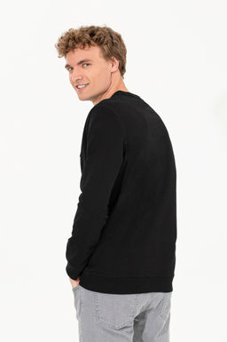 Мужской черный базовый свитшот Неожиданная скидка в корзине - U.s. polo assn фото 5