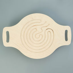 Доска балансировочная «Лабиринт», балансборд с шариком, 54×36 см