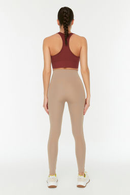 TRENDYOLMILLA Lacivert Genis Bel Lastikli Ekstra Toparlay?c? Tam Boy Orme Spor Tayt TWOAW21TA0029 фото 5