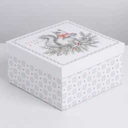 Набор подарочных коробок 3 в 1 С Новым годом, 18 18 1022 22 12 см - Дарите счастье фото 6