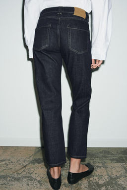 ZW COLLECTION CIGARETTE MID-WAIST JEANS - Zara фото 3
