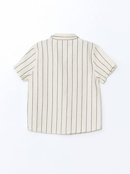 ?izgili K?sa Kollu Erkek ?ocuk G?mlek