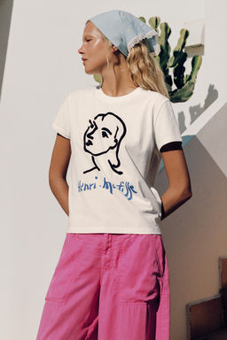 CAMISETA HENRI MATISSE / Blanco - Zara фото 2