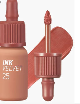 Ink The Velvet 025 Cinnamon Nude - Вельветовый тинт для губ(коричнево-нюдовый с оттенком корицы) , 4 г