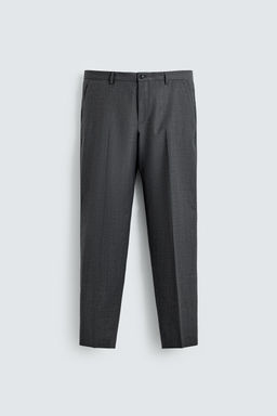 PANTAL?N TRAJE RAYA DIPLOM?TICA / Gris - Zara фото 5