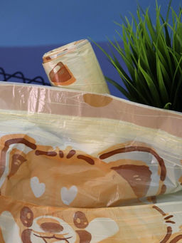 Декоративные пакеты на завязках "Little raccoon", 30 шт/рулон (45*40 см)