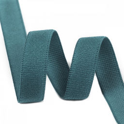 Резинка TBY бельевая Отделочная становая 10мм арт.ЕТ2 изумрудно-синий F222 уп.50 м