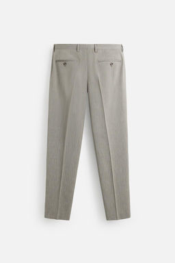 HERRINGBONE SUIT TROUSERS - Zara фото 6