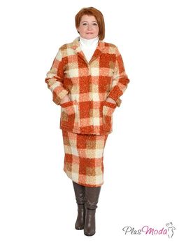 Юбка Модель №1061 размеры 44-84 - Plusmoda фото 4