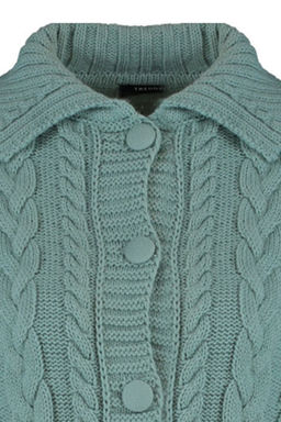 TRENDYOLMILLA Tas Crop Polo Yaka Triko H?rka TWOAW22HI0448  фото 7