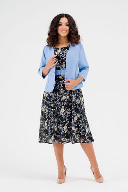 Платье с жакетом Марселла (50-56) - Serenada фото 2