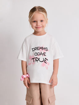 ACOOLA / Футболка детская для девочек Klarita белый