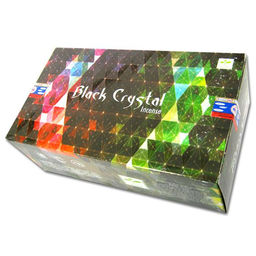 Прямоуг. благовония Black Crystal ЧЁРНЫЙ КРИСТАЛЛ 15гр. блок 12 шт.
