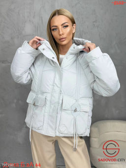 Удлиненная куртка осень с капюшоном - Bruno фото 5