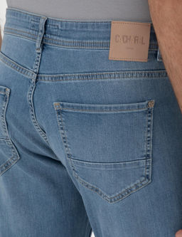 A__k Mavi Slim Fit Pamuk Kar___ml_ Jean Pantolon - Cacharel фото 6