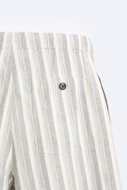 WIDE-FIT STRIPED TROUSERS - LIMITED EDITION - Zara фото 10