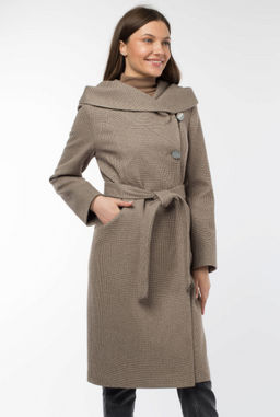 Пальто женское демисезонное (пояс)