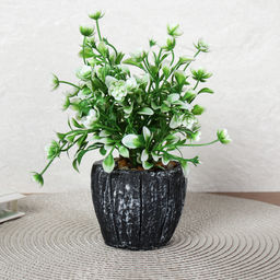 Цветочная композиция Зелень 19 см / 9090-15 /уп 12/72/ - Галеонтрейд фото 7