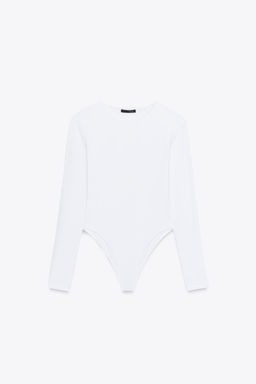BASIC POLYAMIDE BODYSUIT - Zara фото 19